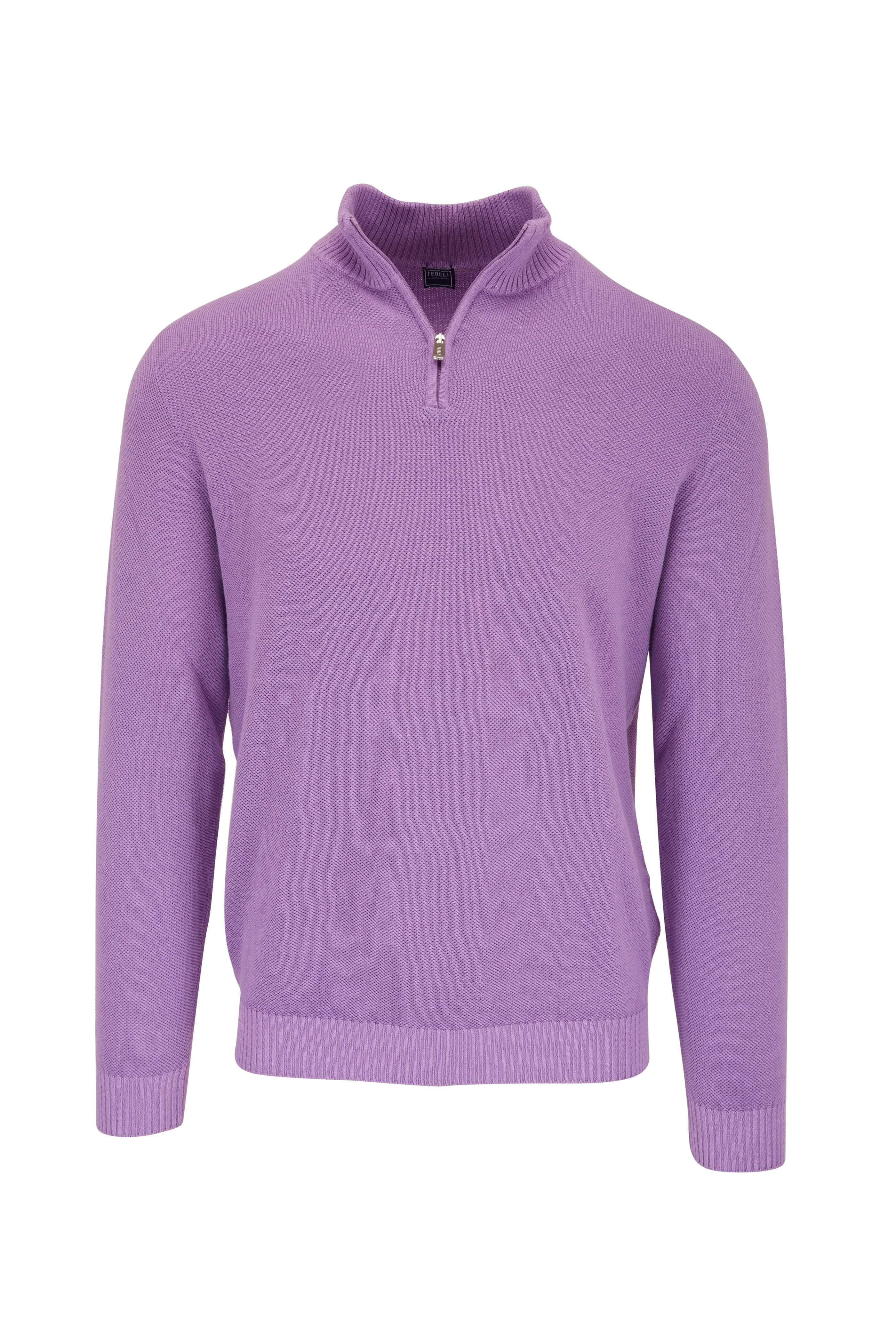 アプレッセ Pullover Sweater GUESS Originals Eco Half-Zip Sweater | GUESS