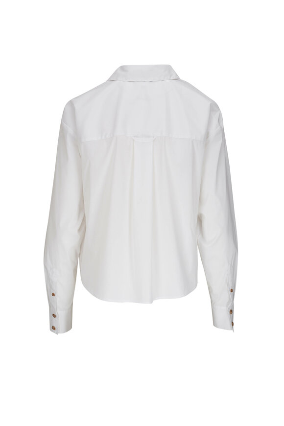 Veronica Beard - Aderes White Button Down Shirt