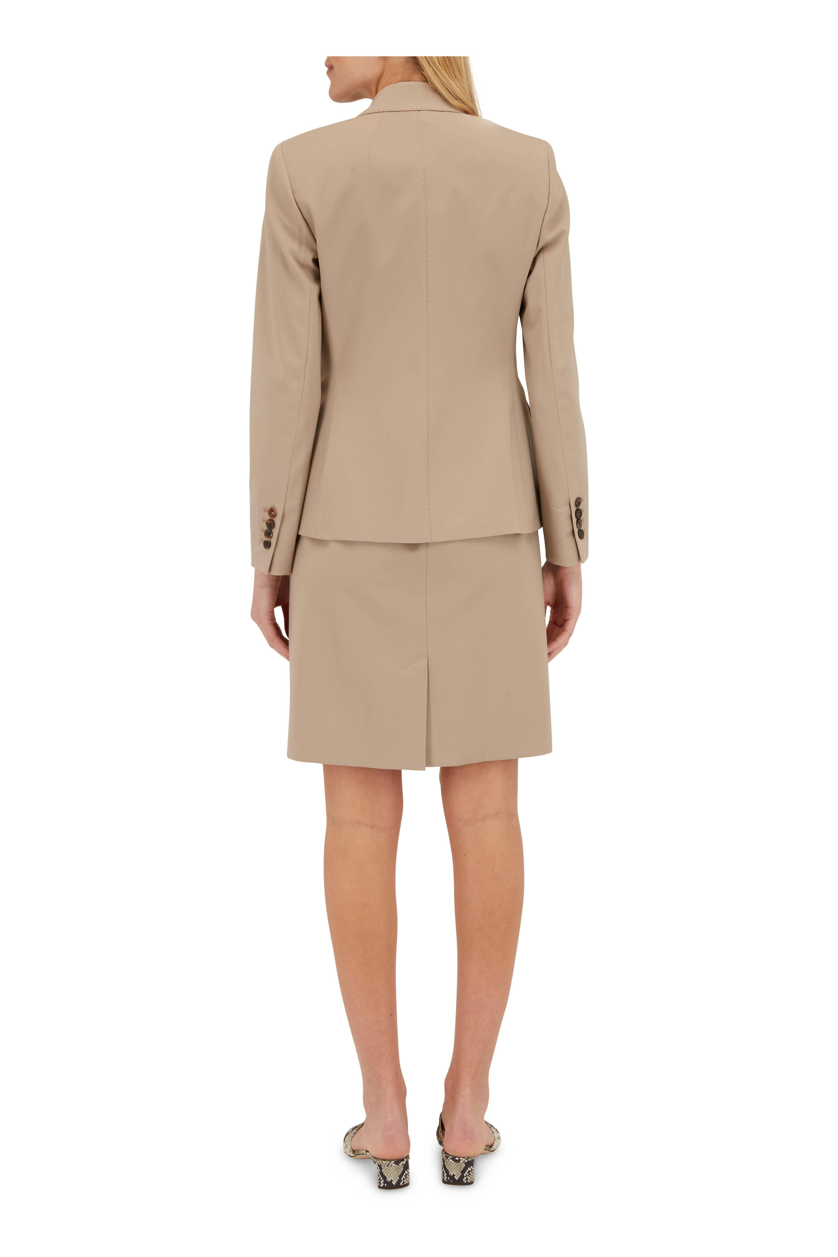 Lafayette 148 New York - Clyde Taupe Blazer