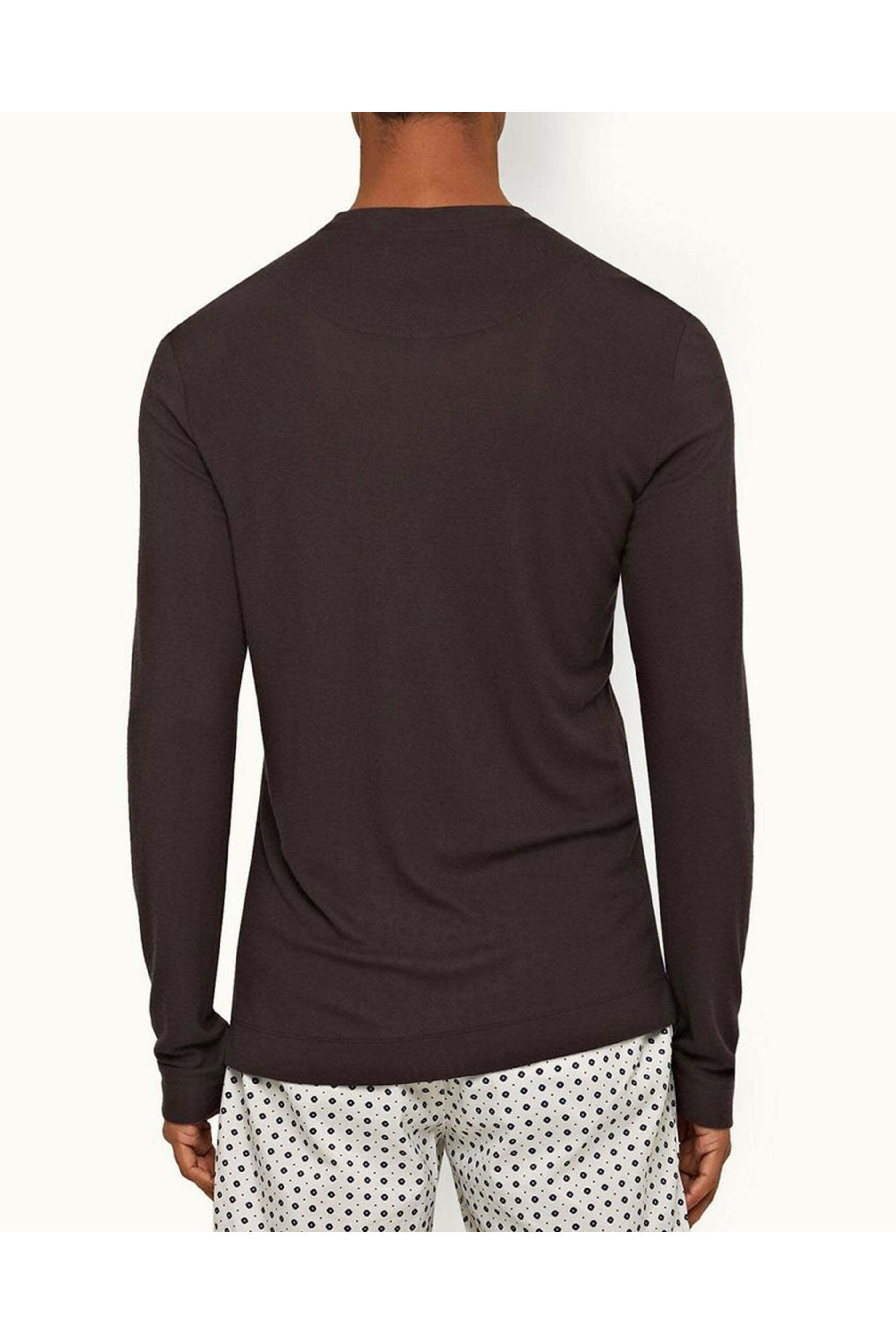 Orlebar Brown - Truffle Harrison Cashmere Henley