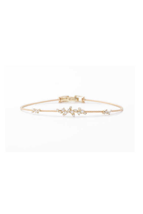 Paul Morelli - Confetti Diamond Cluster Unity Bracelet