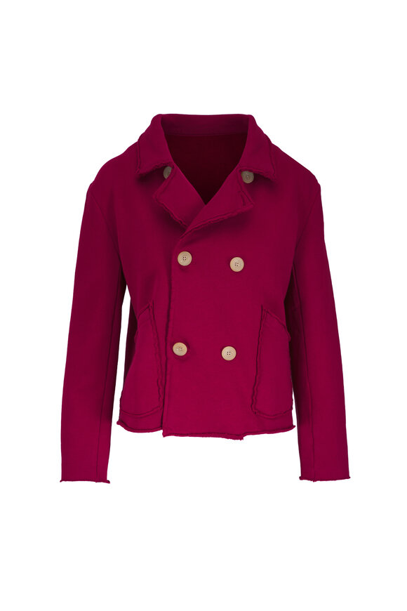 Frank & Eileen Mini Belfast Garnet Crop Peacoat