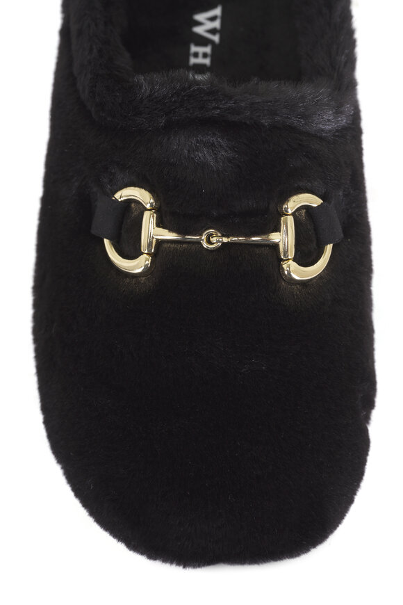 Ron White Thumper Onyx Shearling Slipper - view 4