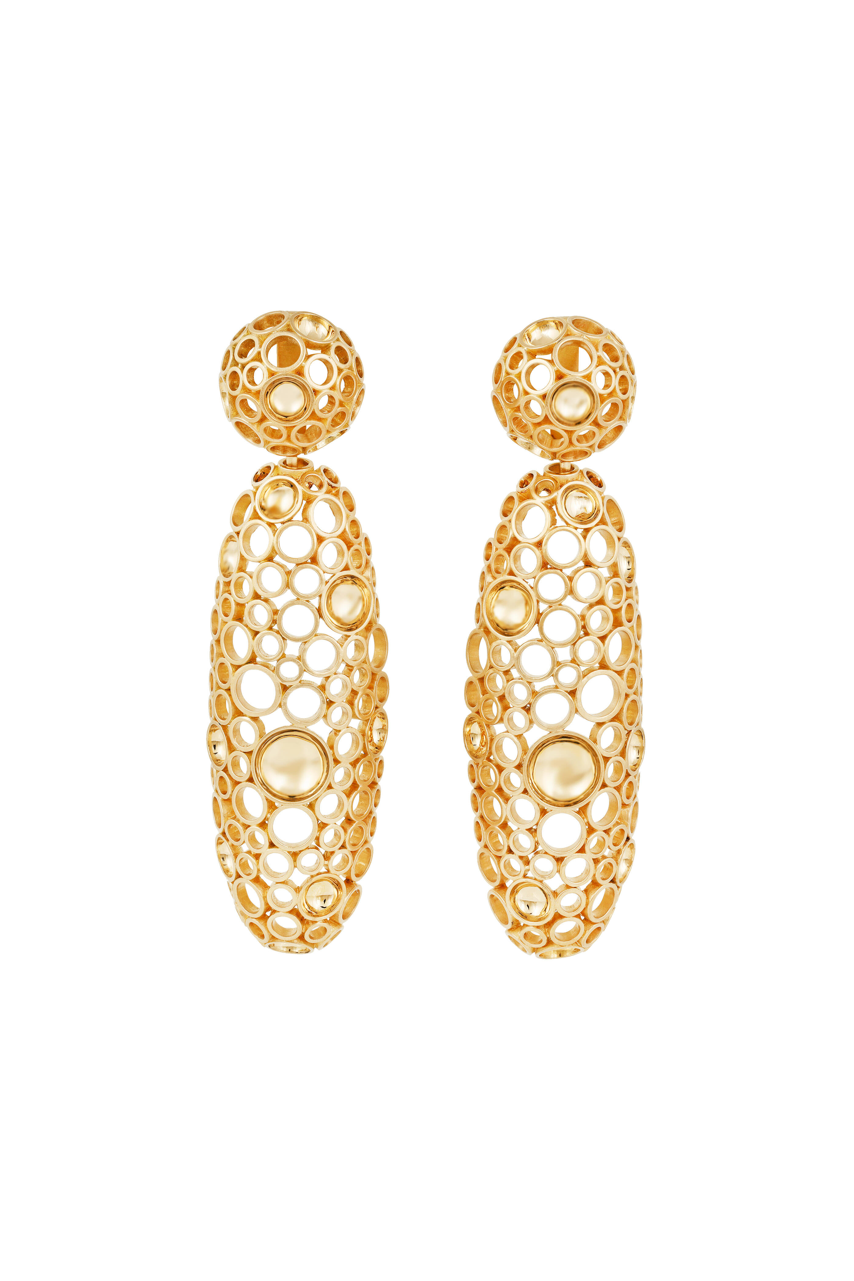 Van Gelder - Jali Celestial Double Ovoid Earrings