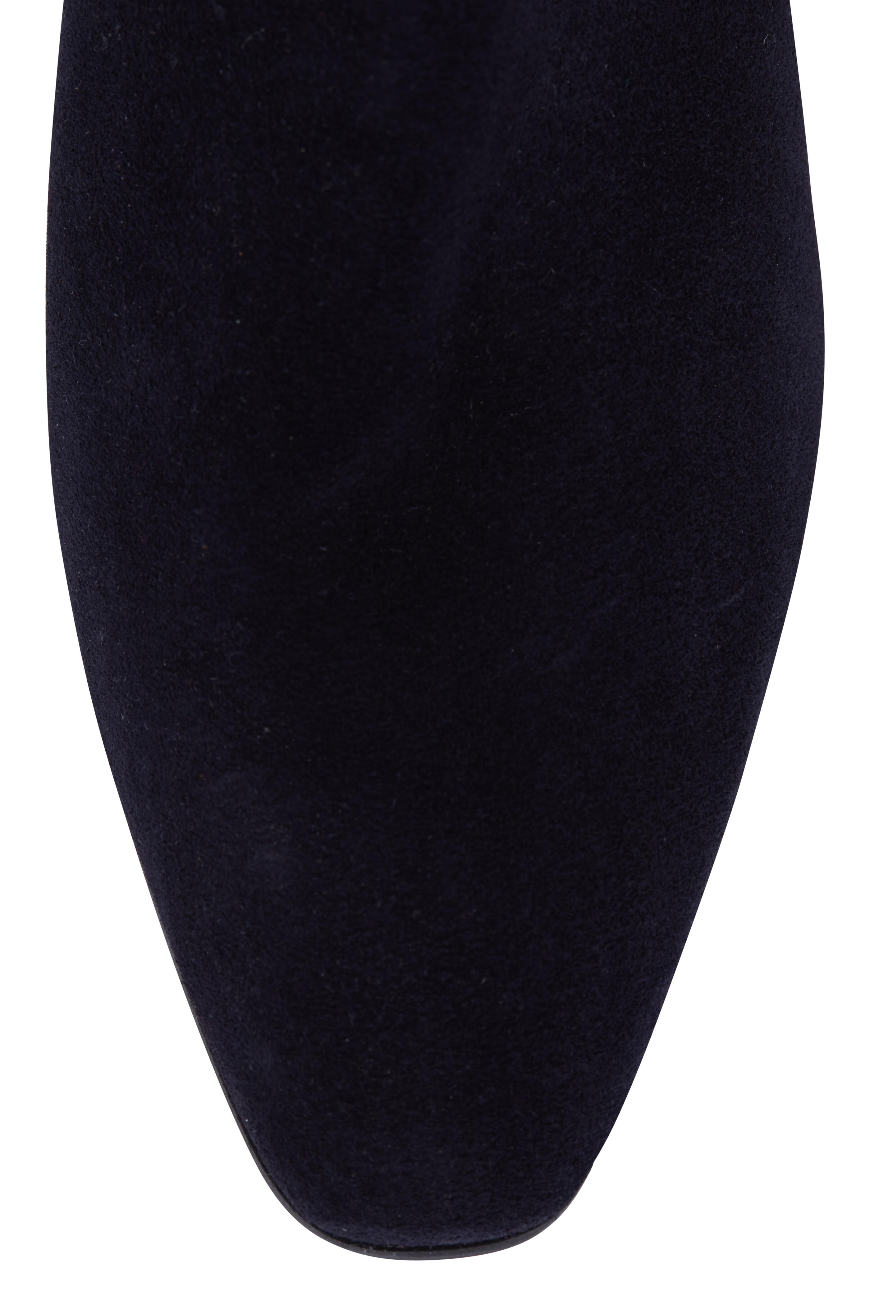 Aquatalia - Fuoco Navy Blue Suede Ankle Boot, 40mm