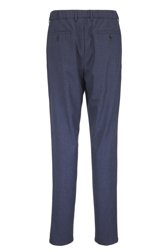 Marco Pescarolo Blue Evo Cashmere Plaid Pant - view 2