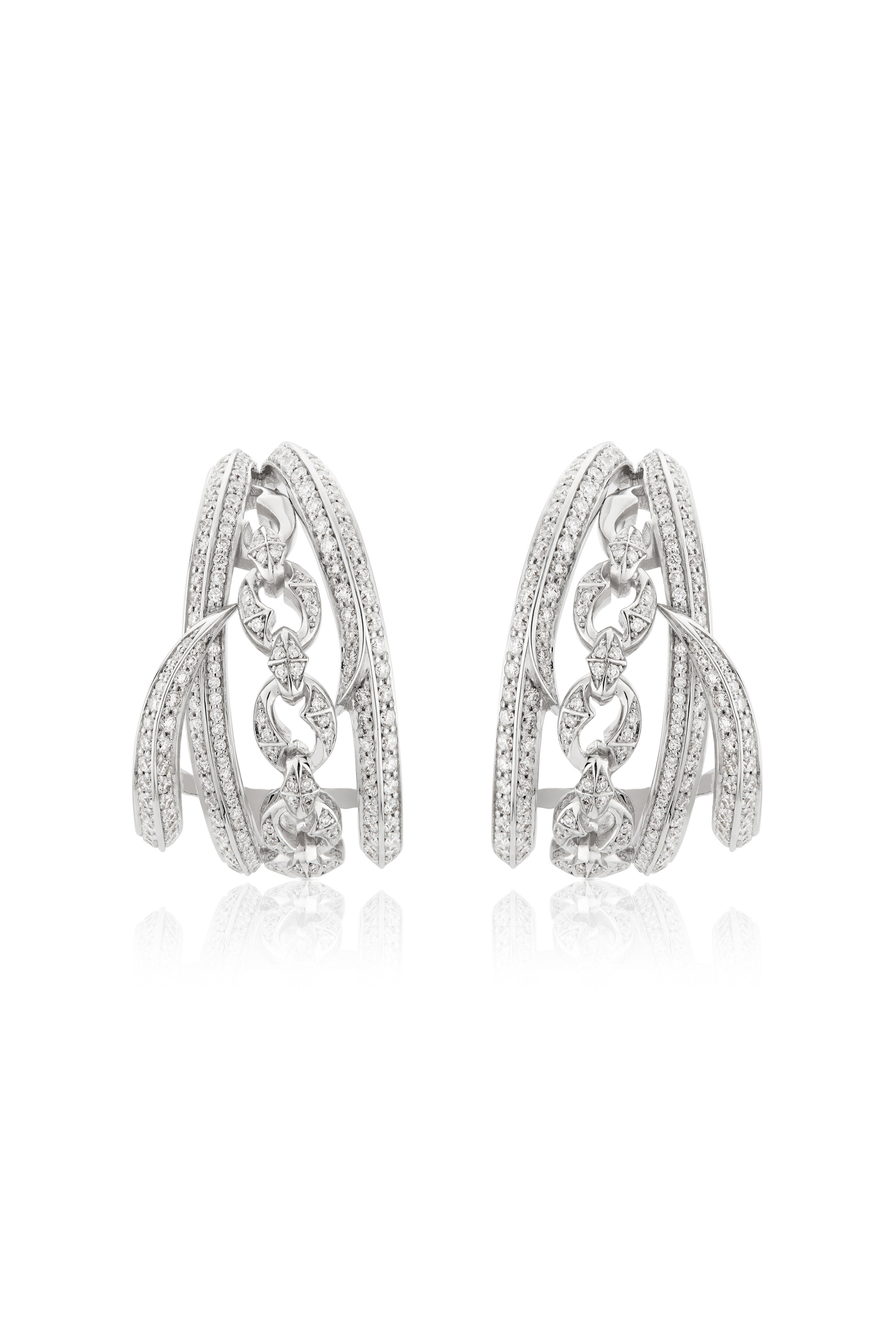 Stephen Webster - 18k White Gold Thorn Embrace Bound Cuff Earring