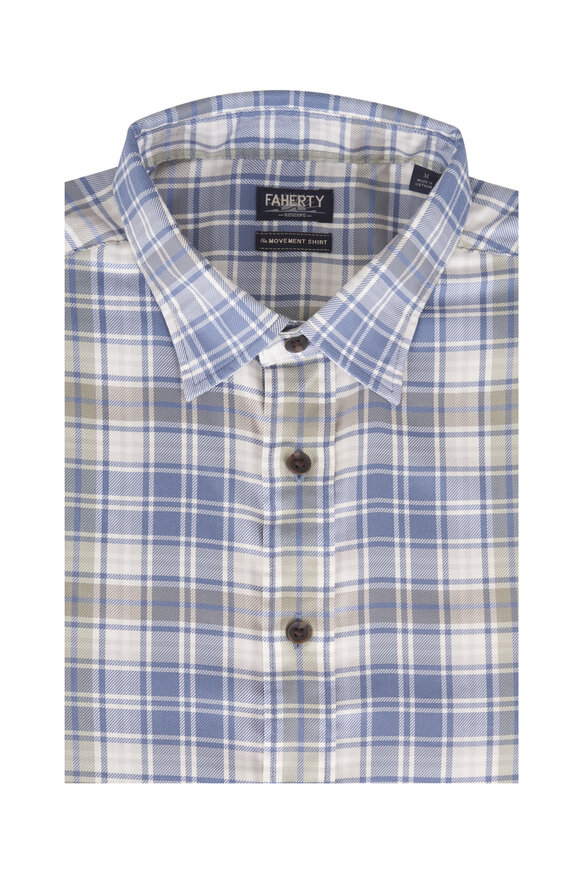 Faherty Brand Movement™ Cottage Grove Plaid Sport Shirt - view 1