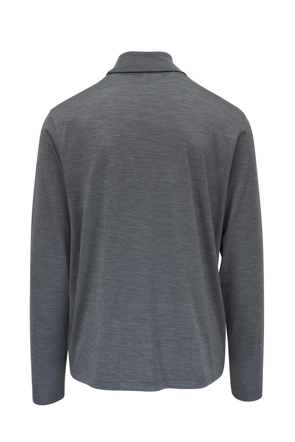 Stefan Brandt - Gray Wool Turtleneck