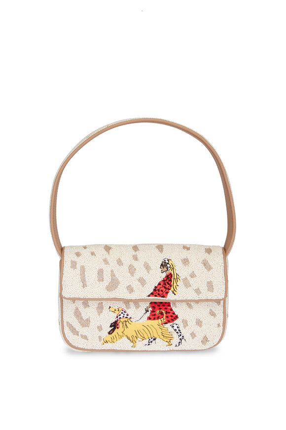 Staud Tommy Beaded Dog Walk Shoulder Bag - view 1