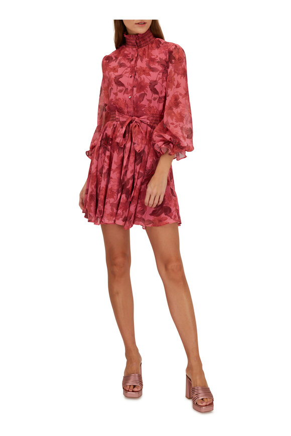 Sachin + Babi - Astrid Sunset Pink Dalia Chiffon Dress