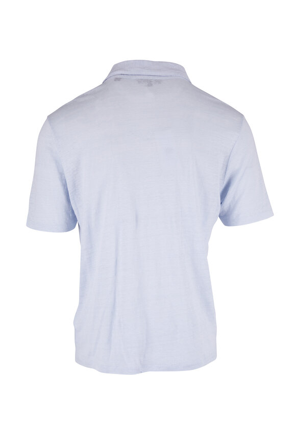 Vince - Lucent Blue Linen Polo