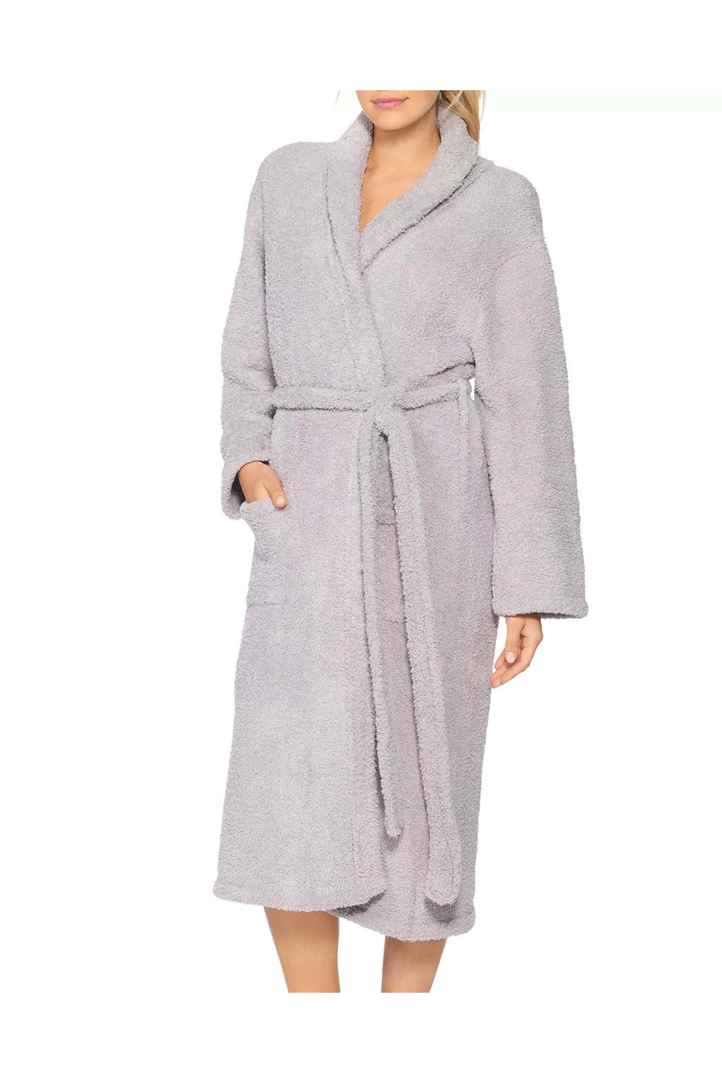 Barefoot Dreams - Dove Grey Cozy Chic Adult Robe