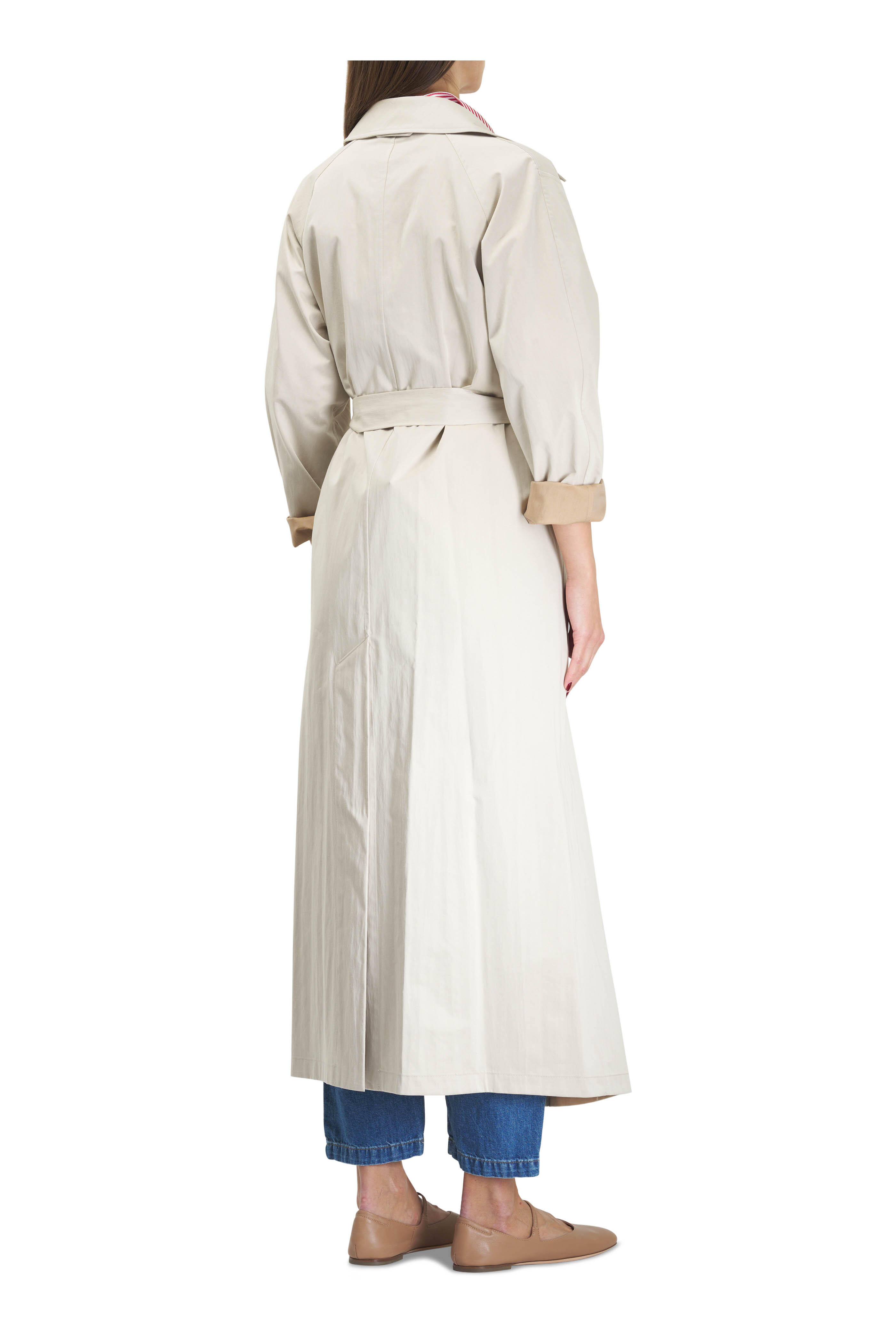 TWP - Back and Forth Limestone Reversible Trench Coat