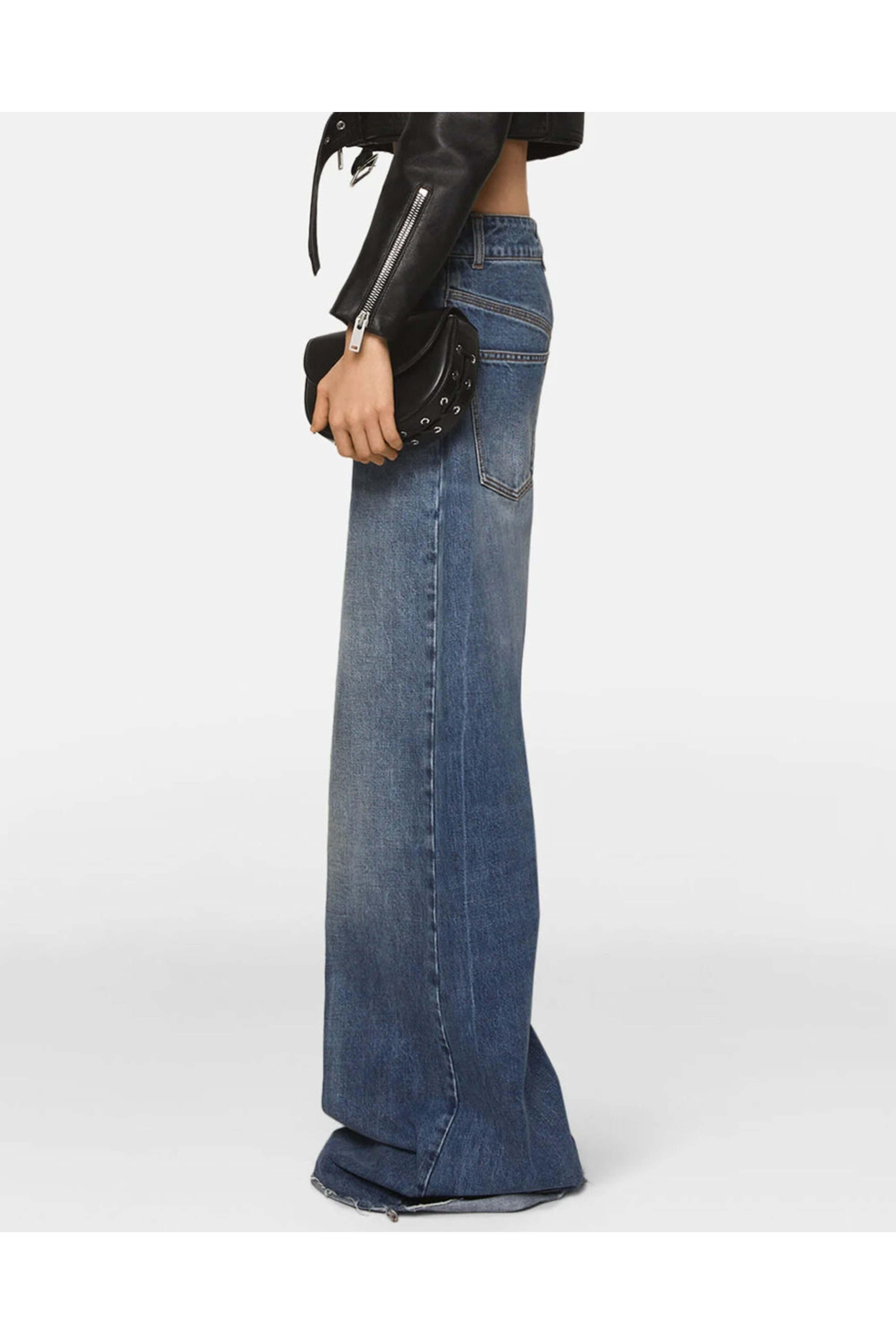 Stella McCartney - Wide Leg Jean in Vintage Blue