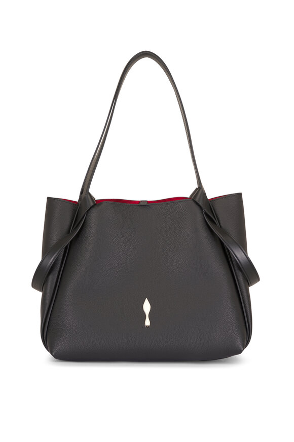 Christian Louboutin Small Bettina Black Leather Tote - view 1