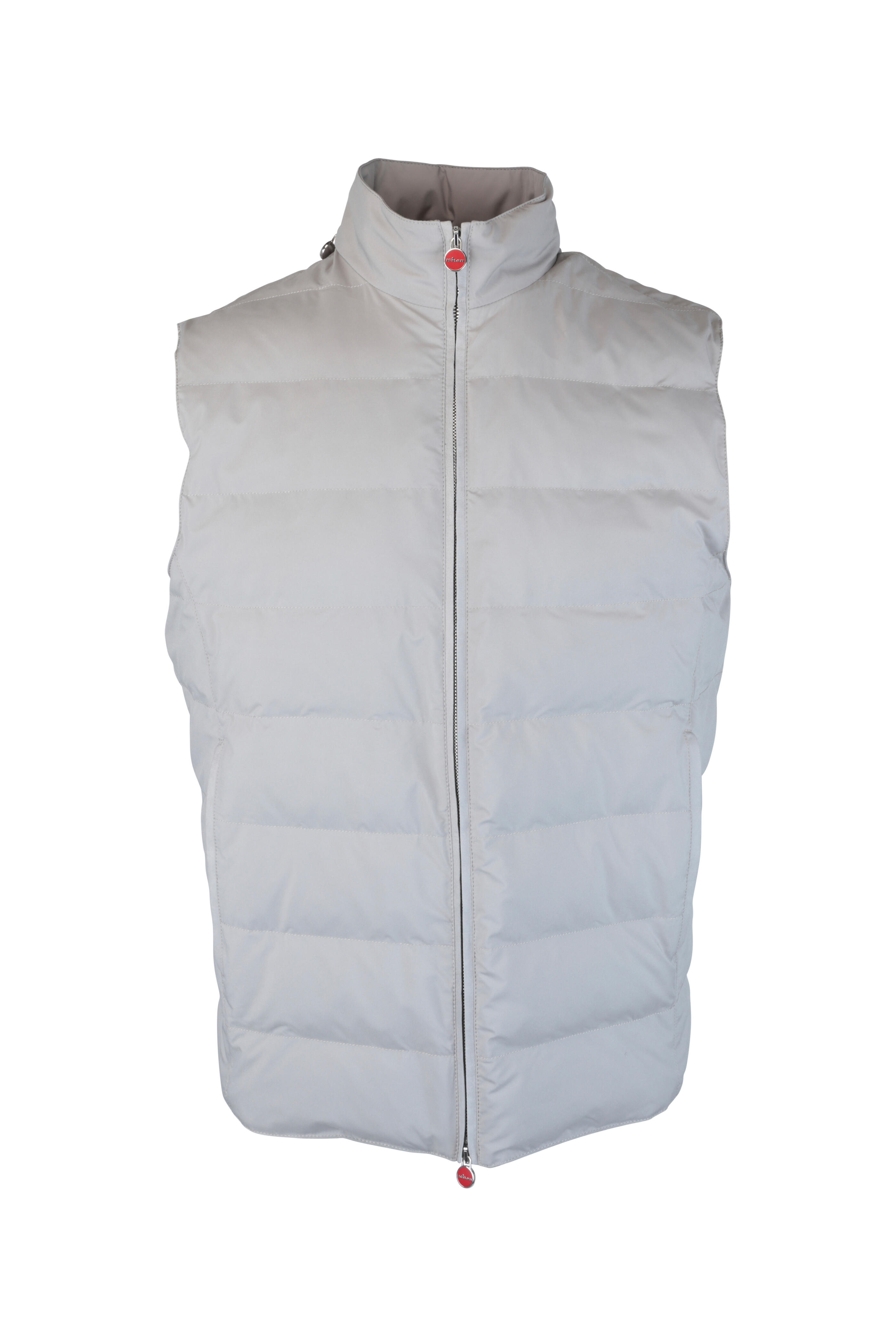 Kiton - Ash Suede Convertible Vest & Jacket