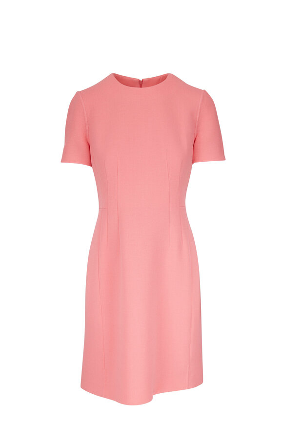 Akris - Alpine Pink Short Sleeve Dress