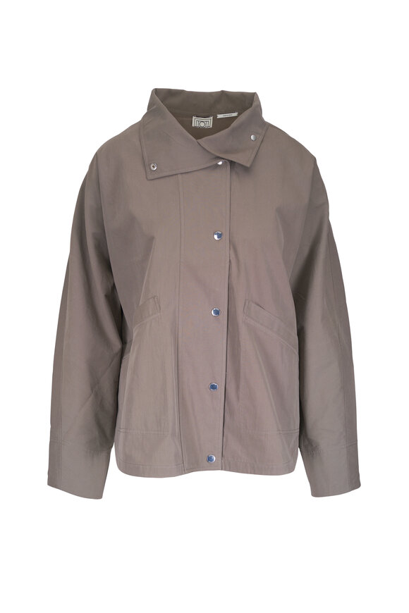 Totême Summer Parachute Clove Cotton Jacket - view 1