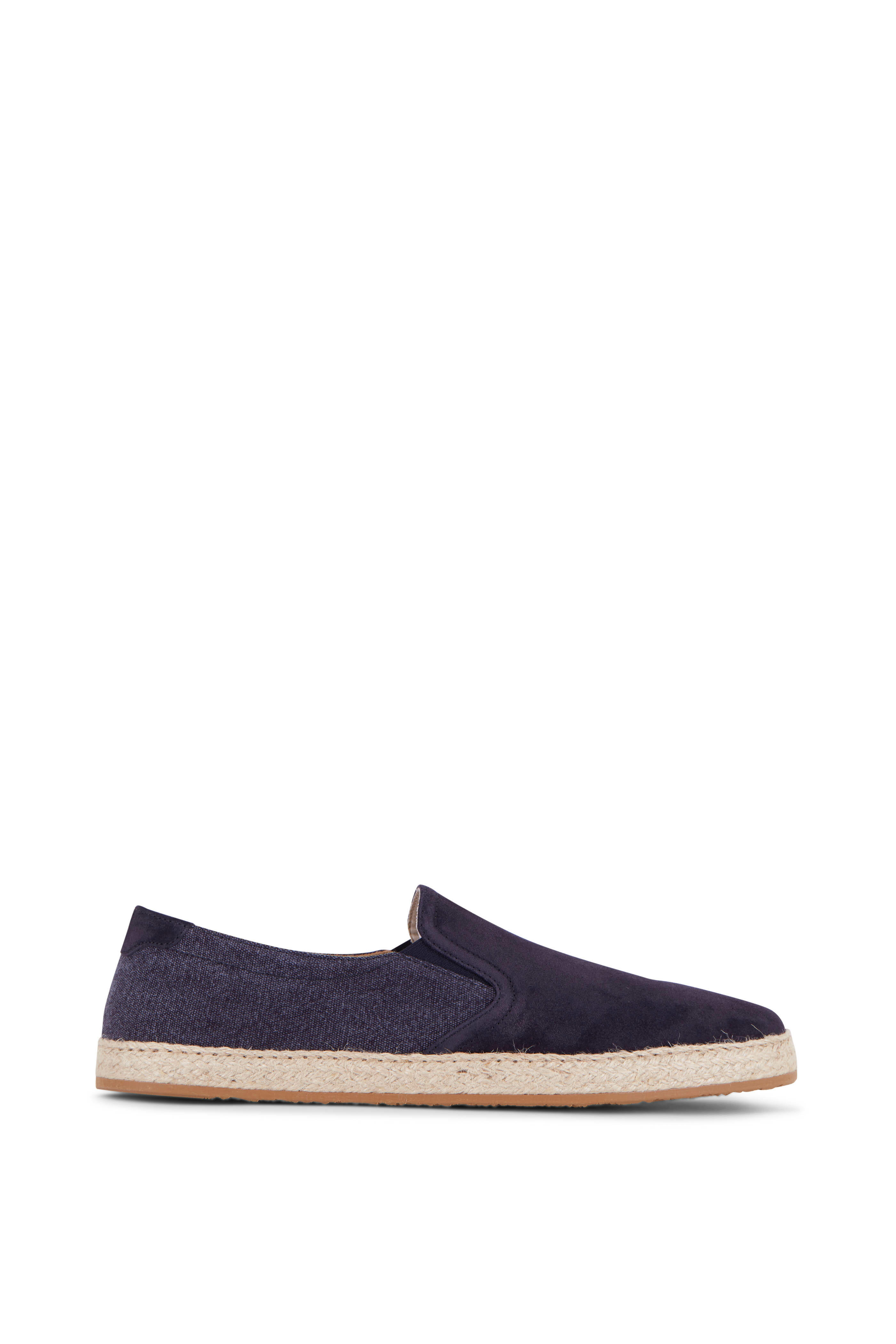 Brunello Cucinelli - Navy Flat Espadrille