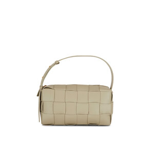 【BOTTEGA VENETA】Small Cassette Bag Travertine Bottega Veneta Cassette Bag Travertine in Lambskin Leather