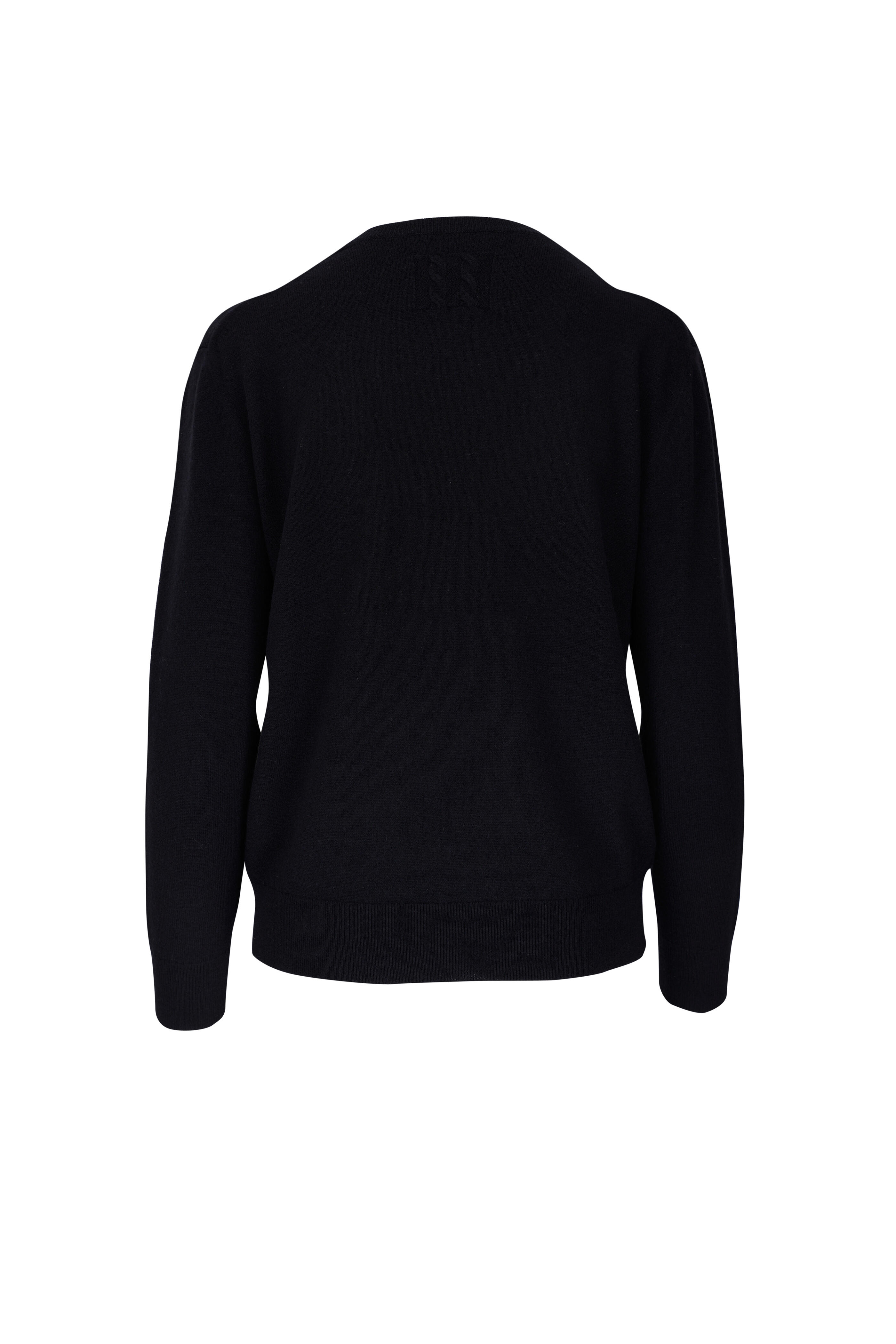 Nili Lotan - Shara Dark Navy Cashmere Sweater