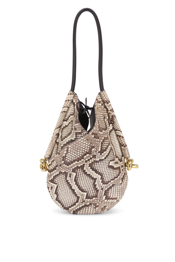 Bottega Veneta - The Teen Jodie Thunder Woven Suede Bag
