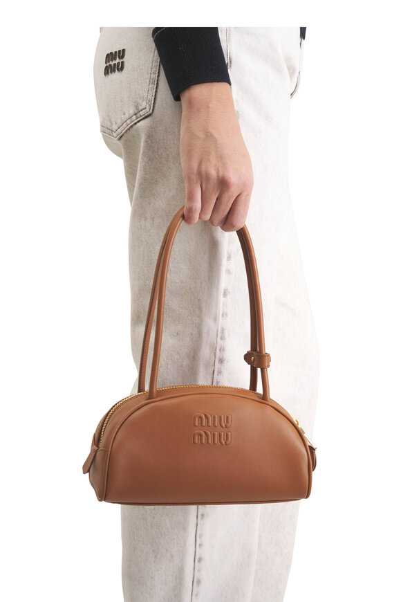 Miu Miu Small Beau Leather Bag - view 2
