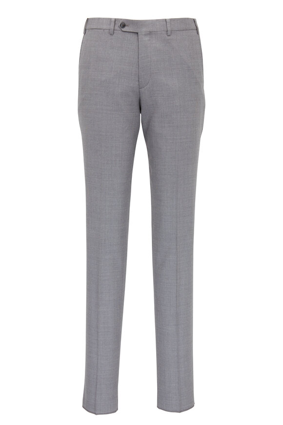 Atelier Munro - Grey Stretch Wool & Silk Suit 