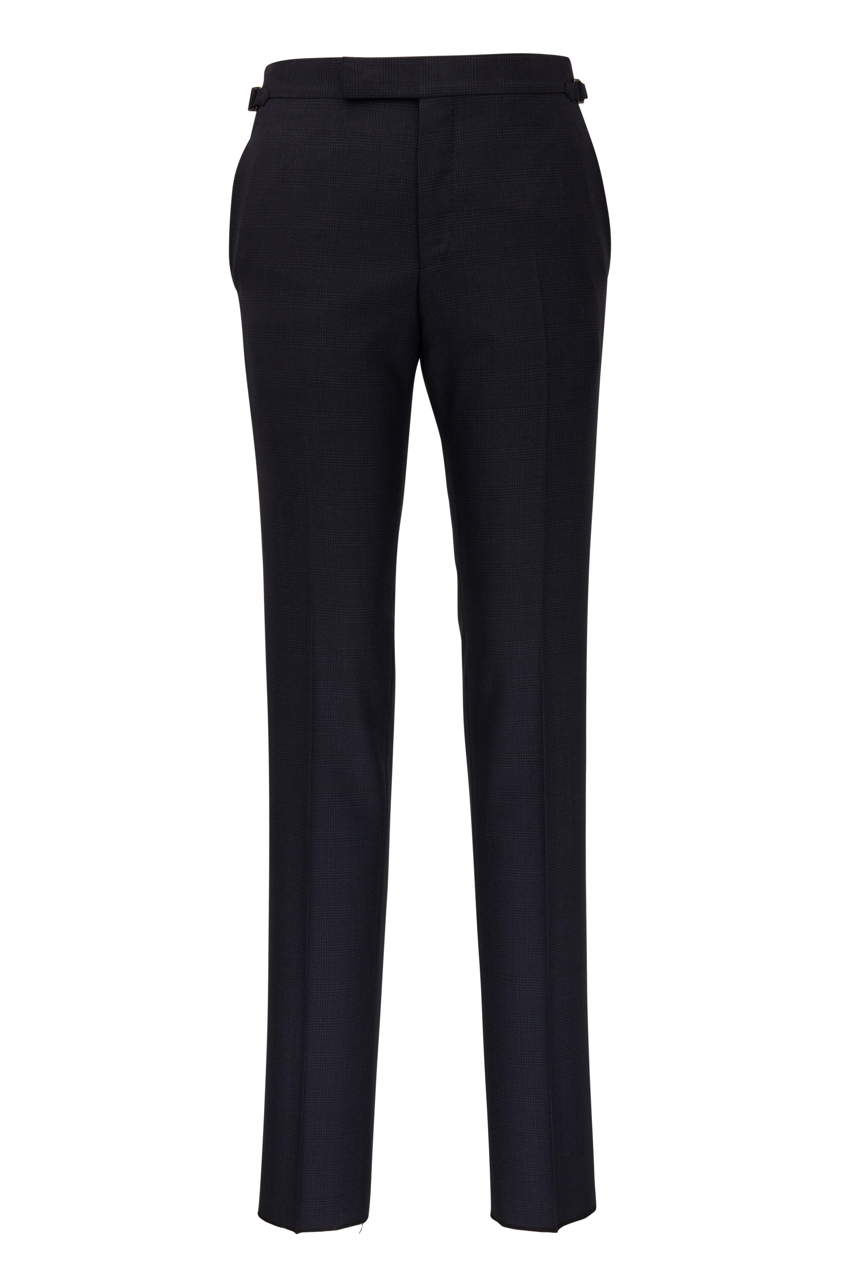 Tom Ford - O'Connor Navy Prince of Whales Peak Lapel Suit