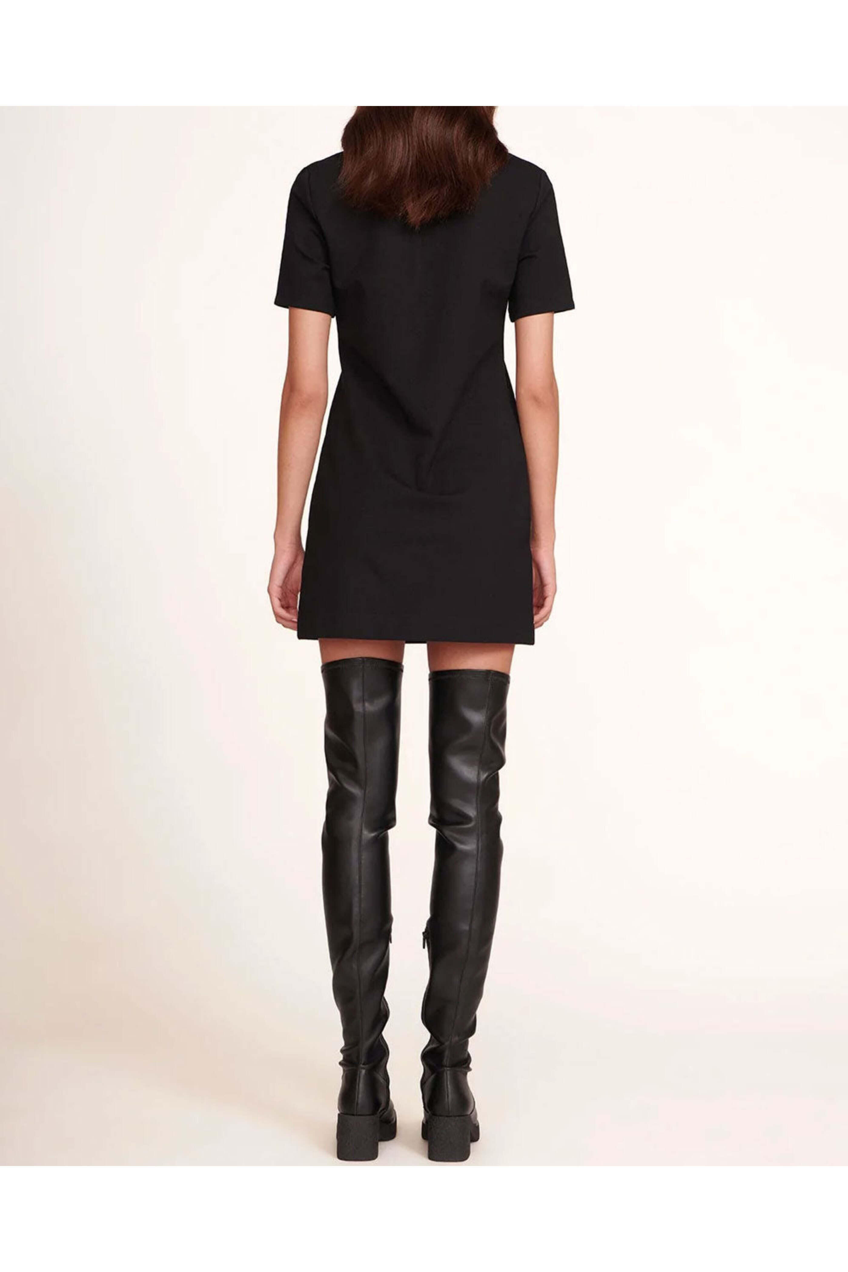 Staud - Black Jay Mini Dress