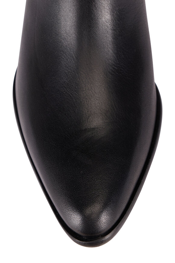 Staud Monty Black Leather Boot, 50mm - view 4