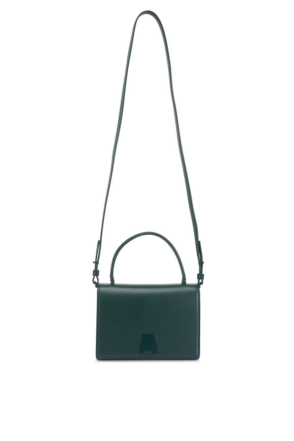 Akris Alice Small Cypress Green Top Handle Bag