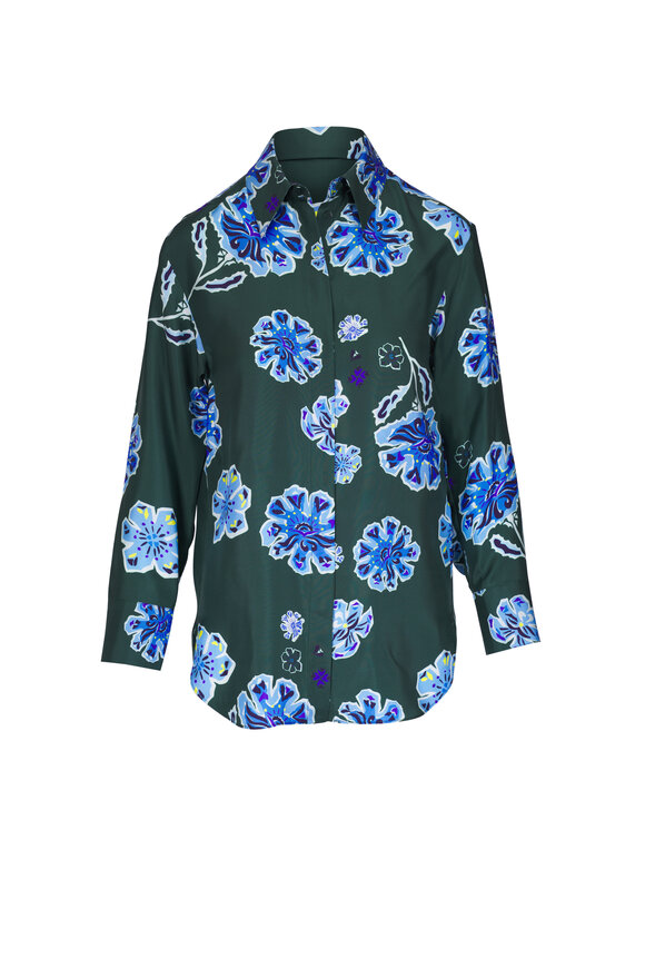 Dorothee Schumacher Big Garden Silk Blouse