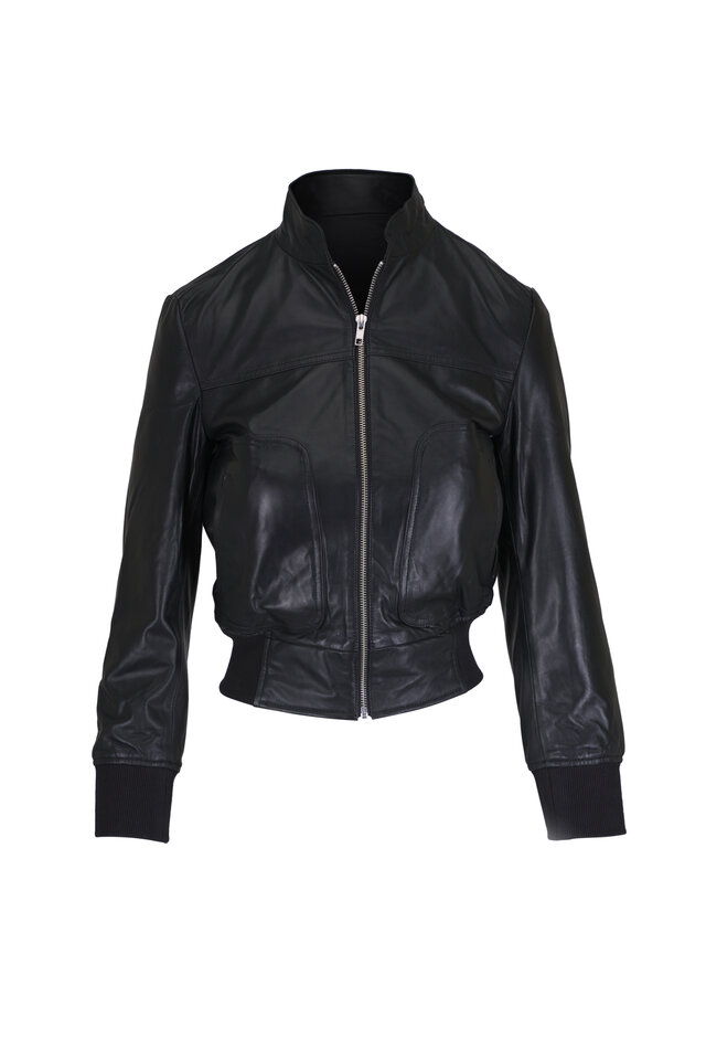 ジャケット・アウター \"Super Black\" Shrink MA-1_Black Rib fit=scale-down,w=1200