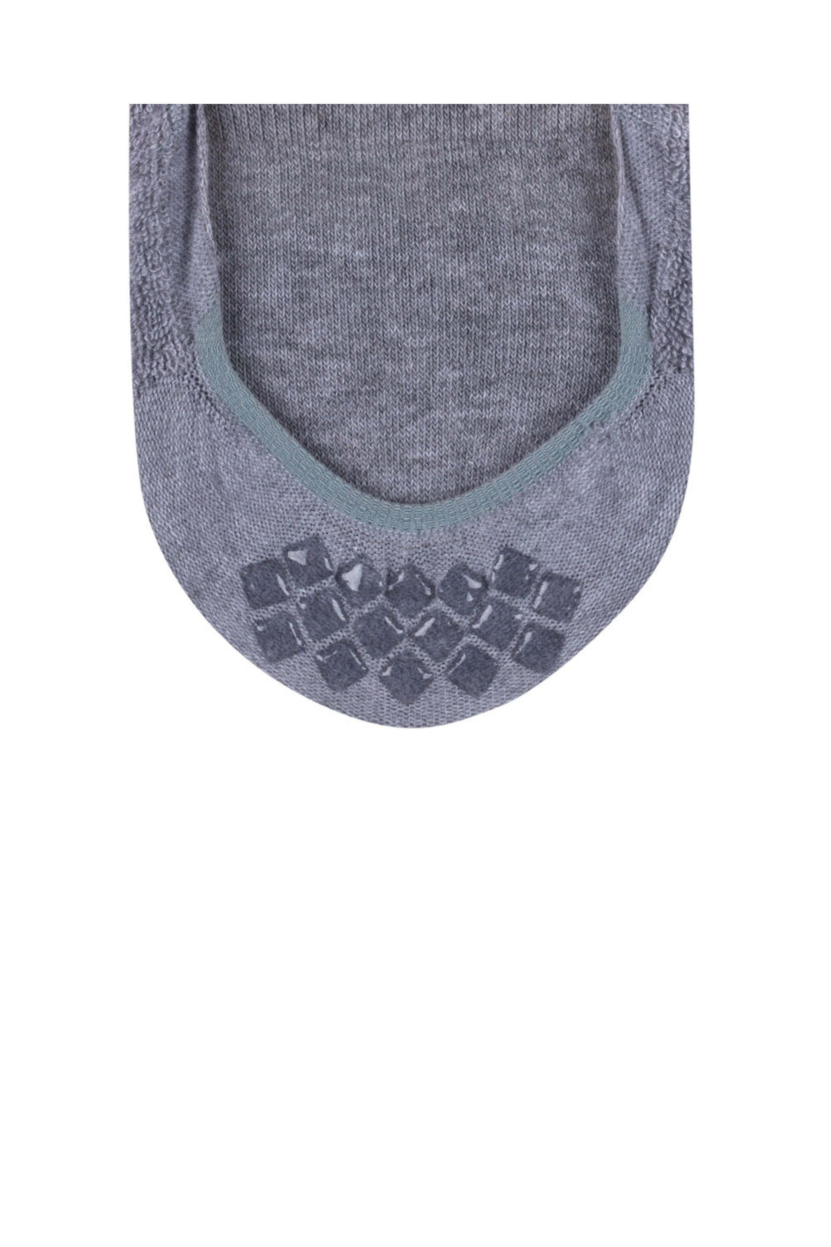 Falke - Gray Cool Kick Invisible Sock