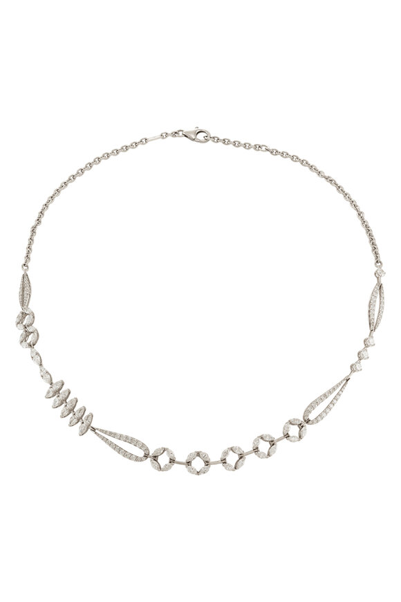 64 Facets - Diamond Ethereal Chain Necklace | Mitchell Stores