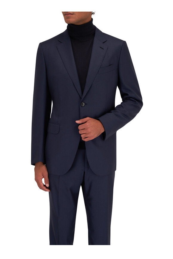 Zegna - Dark Blue Oasi Cashmere Suit 