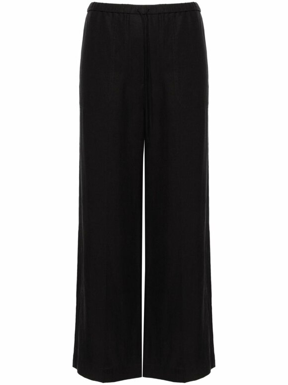Totême Black Fluid Drawstring Pant - view 4