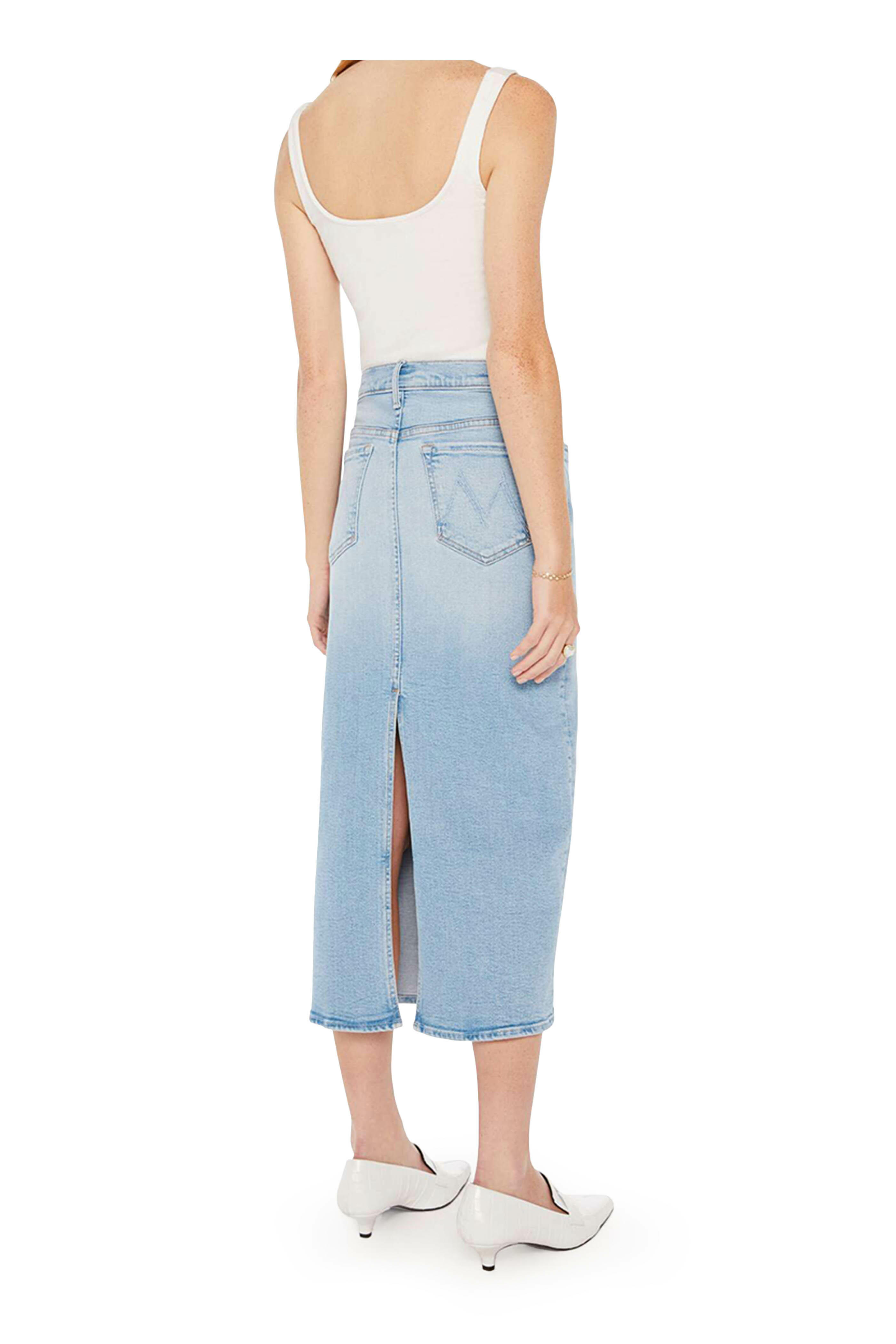 Mother - The Pencil Pusher Stretch Denim Skirt | Mitchell Stores