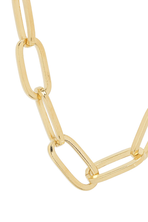 Cristina V. - Large Paperclip Chain Necklace