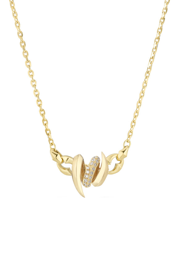 Stephen Webster 18k Yellow Gold Thorn Embrace Inline Pendant