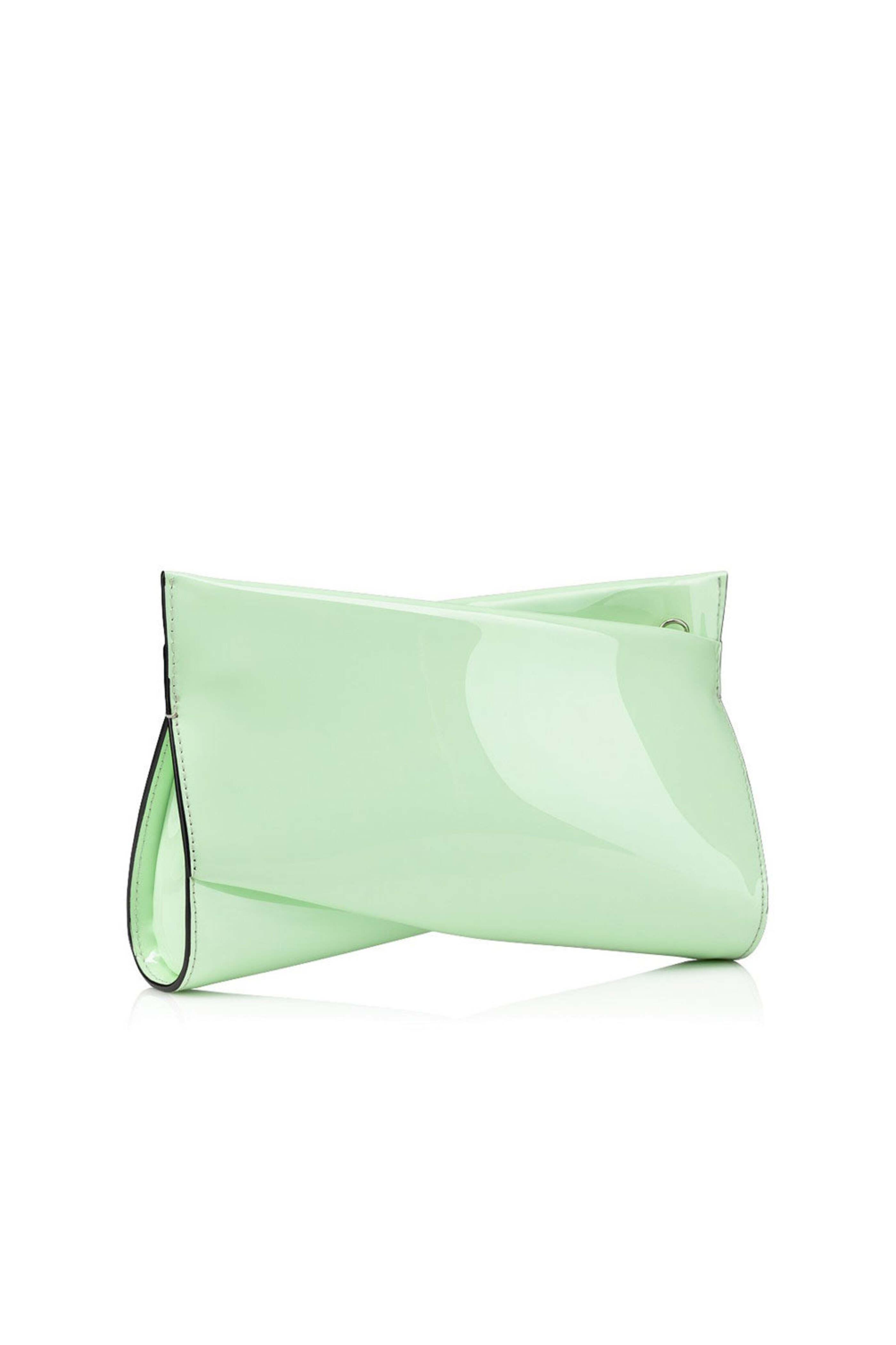 Christian Louboutin - Loubitwist Clutch in Studio Green
