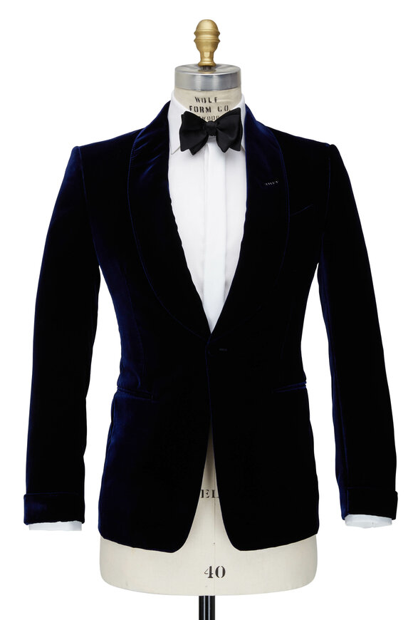 Tom Ford - Deep Purple Velvet Dinner Jacket