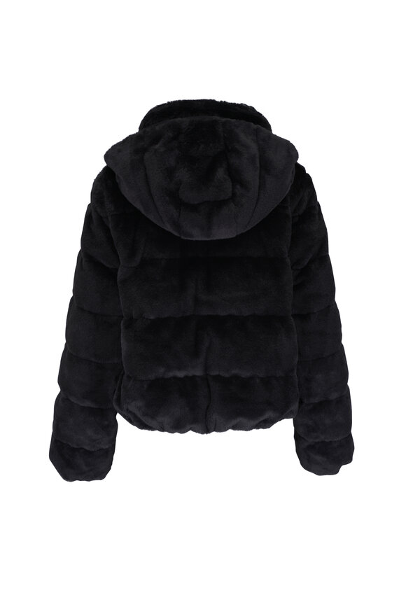 Moncler Andronne Black Sequin Embroidered Down Jacket - view 3