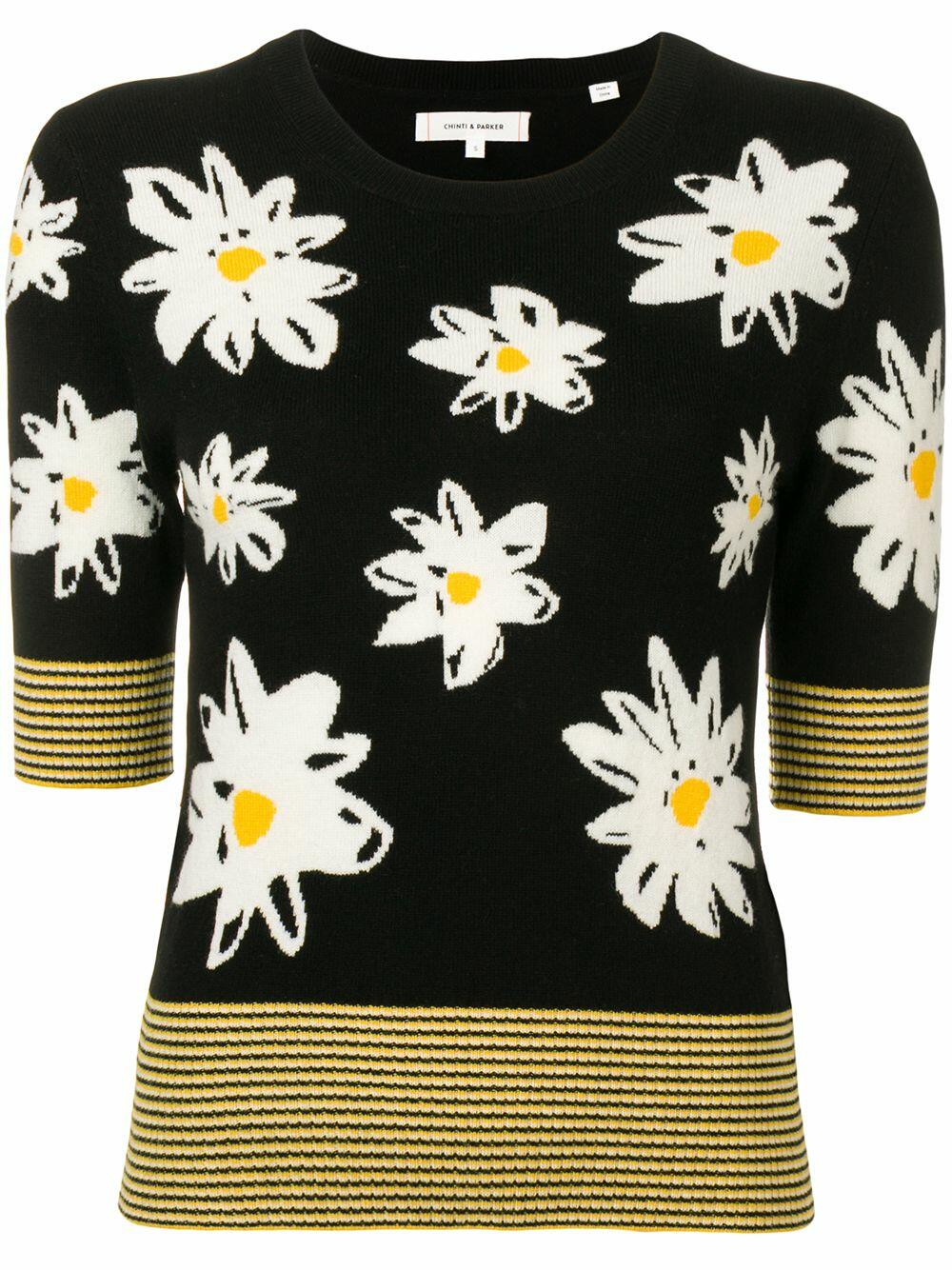Chinti & Parker Ditsy Daisy セーター Chinti & Parker Ditsy Daisy セーター