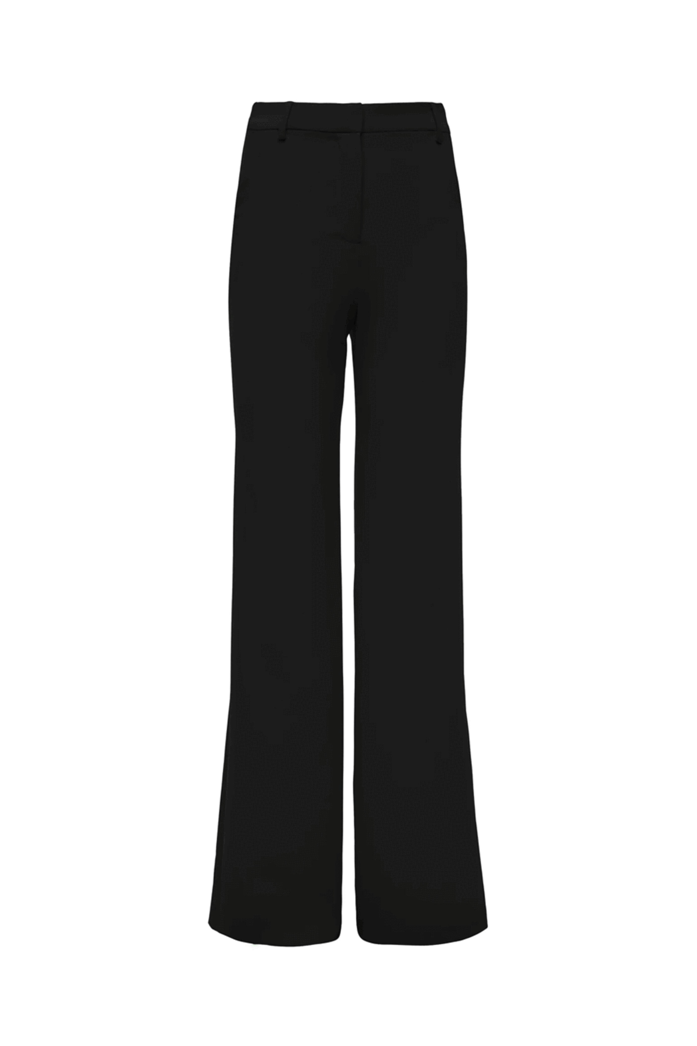 L'Agence - Black Pilar Wide Leg Pant