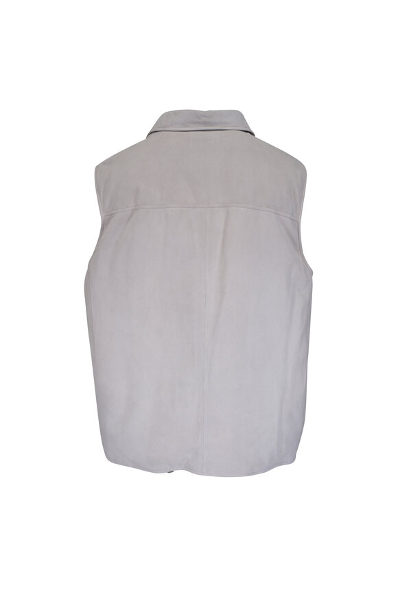 Brunello Cucinelli Ice Suede Vest - view 2