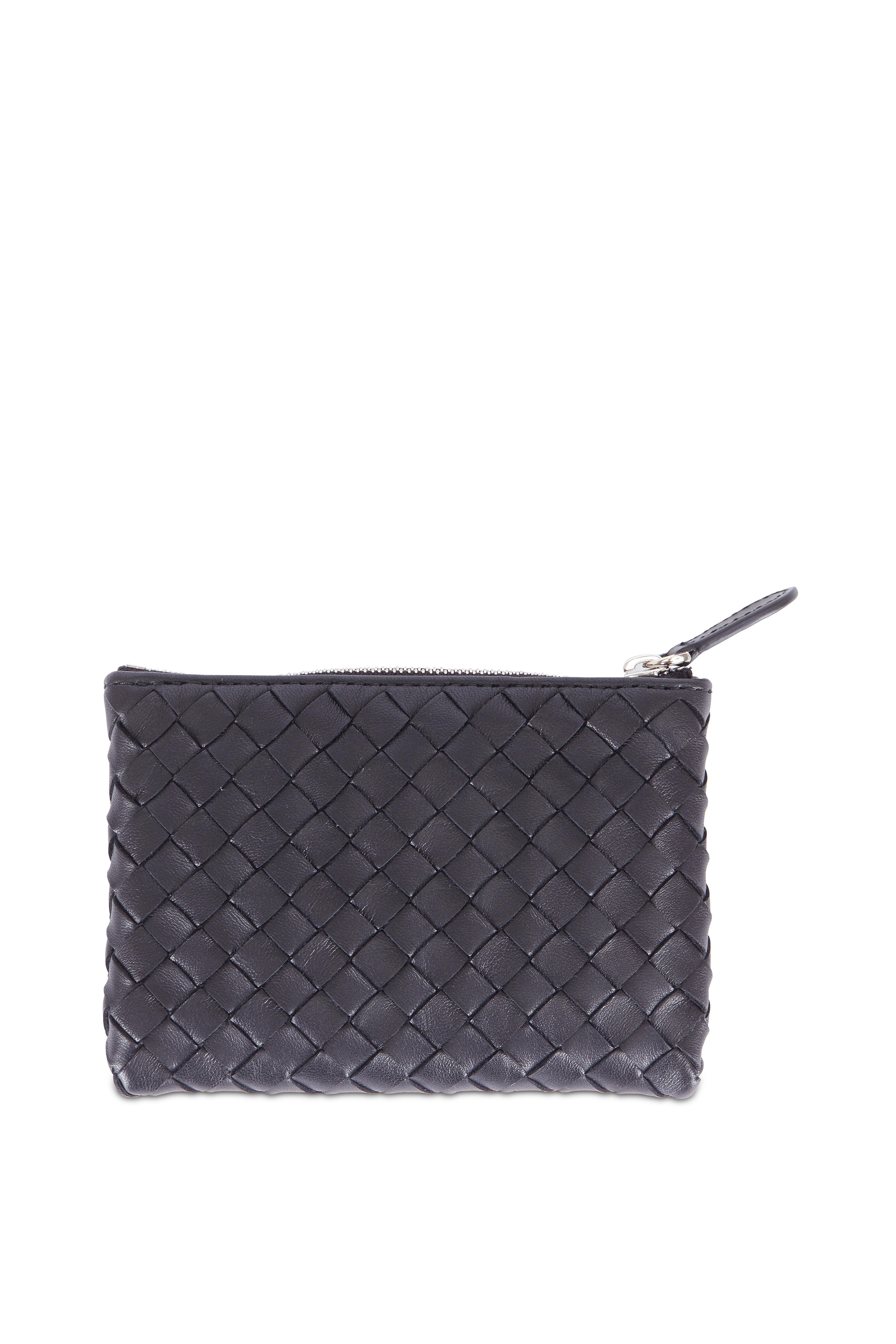 Bottega Veneta - Black Intrecciato Leather Card Case