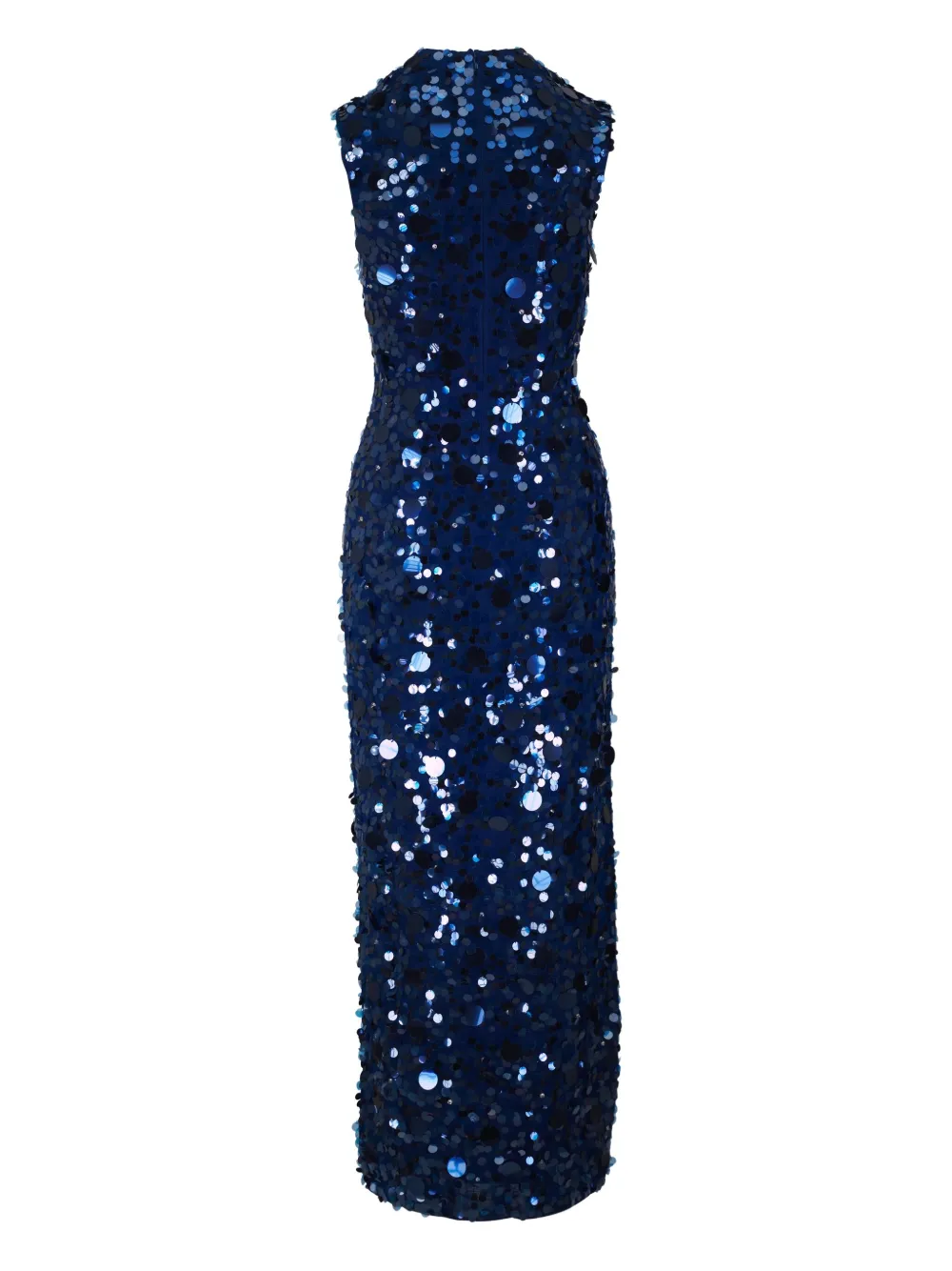 Carolina Herrera - Dark Navy Embellished Gown